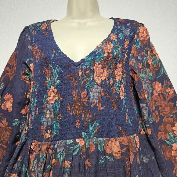 NWT Natural Life Womens SZ M Isabella Floral Maxi Dress Resortwear Cottagecore - Picture 5 of 10